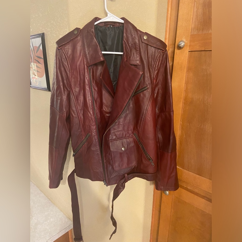 Leather Moto jacket